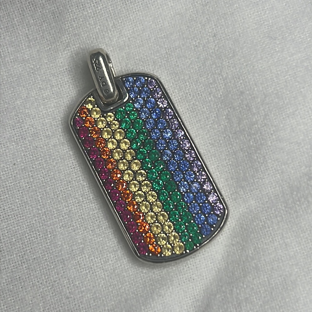 David Yurman rainbow tag
